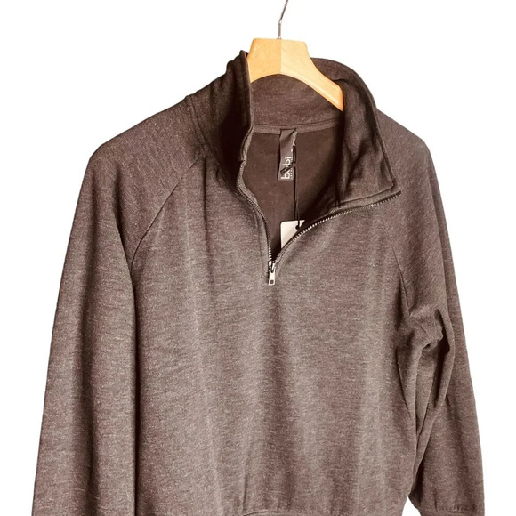 Bobi Los Angeles by Revolve 1/4 Zip Pullover Sweatshirt - Picture 4 of 12